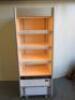 Williams Mobile Multideck Heated Merchandiser/Food Cabinet, Model XS70-WCO, S/N 2111/935186. Size H191 x W71 x D65cm. - 3