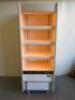 Williams Mobile Multideck Heated Merchandiser/Food Cabinet, Model XS70-WCO, S/N 2111/935186. Size H191 x W71 x D65cm. - 5