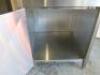 Stainless Steel Prep Table with 1 Door Cabinet Under, Size H90 x W90 x D70cm. - 4
