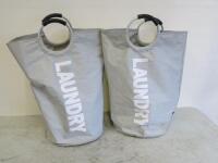 2 x Dokehom Large Polyester Laundry Bags.