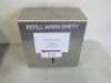 5 x Stainless Steel Wall Tissue Paper & Roll Dispensers with Keys. Comes with Qty of Tissues. - 5