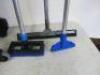Quantity of Cleaning Products to Include: Jangro Bucket, Mop, Squeegee, Dustpan & Brush, 4 Rubbermaid Caution Signs & 2 x Goggles. - 4