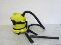 Karcher WD2 Wet & Dry Vacuum Cleaner with Attachments ( As Viewed/Pictured).