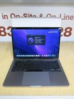 Apple 13" MacBook Pro (2020), Model A2251. Running MacOS Monterey 12.6.1. Intel Core i5, 2Ghz, 16GB HDD, 500GB Flash Storage, Intel Iris Plus Graphics 1536MB. Comes with Box & Charger.