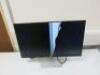 Dell 24" LCD Monitor, Model S2421H.NOTE: screen cracked for spares or repair - 3