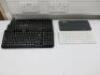 5 x Wireless Keyboards to Include: 1 x Apple, Model A1644 & 4 x Assorted Logitech.