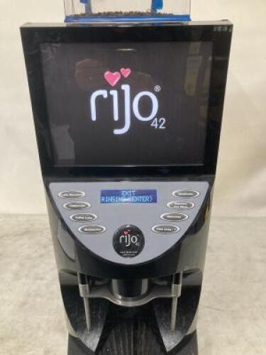 Aequator Swiss Made Commercial Bean To Cup Touch Screen Coffee Drinks Machine, Model Brasil II GB/ 1 Grinder, S/N 6142108009. Comes Manual. Note Key snapped in Lock (Unlocked)