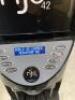 Aequator Swiss Made Commercial Bean To Cup Touch Screen Coffee Drinks Machine, Model Brasil II GB/ 1 Grinder, S/N 6142108009. Comes Manual. Note Key snapped in Lock (Unlocked) - 2