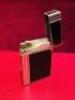 S.T. Dupont Ligne 2, Slim Lighter, Palladium, Black lacquer in Presentation Case. - 6