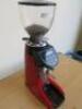 Compak Coffee Grinder In Red - 3