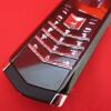 Vertu Signature S Pure Black Mobile Phone (1 of 1). Ceramic Pillow with Leather Back, Ruby Concierge Key, S/N S-1243**, Made 02.2017, Lifetimer 0004:18. Comes with Partial Sales Pack, 2 Batteries, Charging Adaptors & Leads. - 2