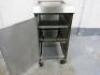 Henny Penny FDS200 Fryer Dump Station, On Castors. Size H130 x W45 x D85cm. - 5