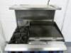 Blue Seal Gas Fired Cooking Range with 2 Gas Rings & Griddle Top - 2