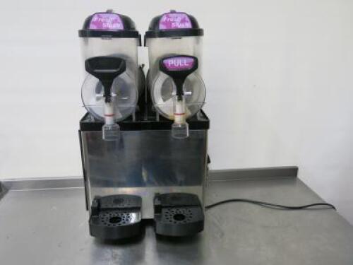 Blue Ice Machines Twin 5Lt Canister Slush Machine