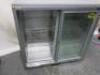 LEC Commercial 2 Sliding Door Bottle Cooler - 2