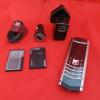 Vertu Signature S Mobile Phone. Stainless Steel with Ceramic Pillow & Back. S/N S-0637**, IMEI - 355711, Made 04.2008 , Lifetimer 0000:01. Comes with 2 Batteries, UK Charging Adaptor, Lead & Car Charge USB Adaptor. - 11