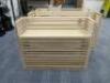 5 x Assorted Beechwood Point of Sale Racks.