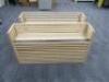 5 x Assorted Beechwood Point of Sale Racks. - 3