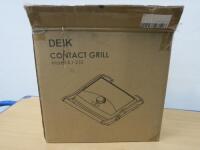 Boxed/New DEIK Contact Grill, Model KJ-210.