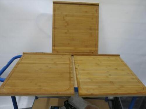 3 x Ikea Lamplig Chopping Boards, Size 46 x 53cm.