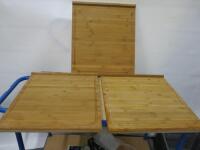 3 x Ikea Lamplig Chopping Boards, Size 46 x 53cm.