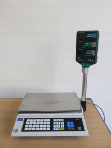 CAS AP Series 15kg Flat Plate Weighing Scale.