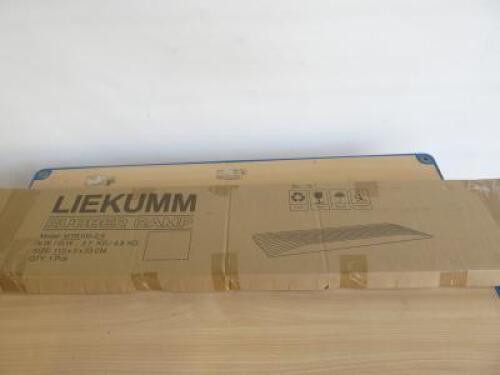 Boxed/New Liekum Rubber Threshold Ramp, Size 112 x 23cm.