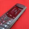 Vertu Signature S Zirconium Mobile Phone. Alligator Skin (Used with Scuff Marks) Comes with Matching Case. S/N SX-0009**, IMEI 355711, Made 10.2012, Lifetimer 0447:59.Comes with 2 Batteries, UK Charging Adaptor & Lead. - 3