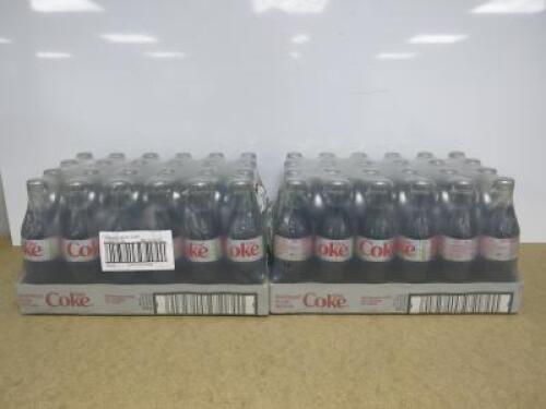 2 x Cases of 24 Bottles of Coca Cola Diet Coke, 330ml.