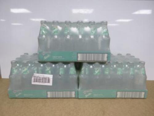 3 x Cases of 24 Bottles of Sprite Lemon & Lime Zero Sugar, 330ml.