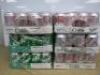 6 x Cases of 24 Cans of Sprite & Diet Coca Cola, 330ml.