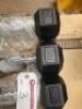 10 x New/Unused Endura Rubber Hex Dumbbells to Include: 2 x 1kg, 2 x 2kg, 2 x 3kg, 2 x 5kg & 2 x 7kg. - 2