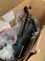 Tunturi Sprinter S40 Exercise Bike, Boxed Damaged, Bike Requires Assembly, Unchecked.