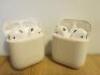 2 x Pairs of Apple EarPods. NOTE: used with no charger. - 2