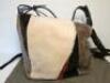 All Saints Kita Genuine Shearling Shoulder Bag in Beige with Dust Cover. - 4