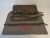 Zadig & Voltaire Brown Soft Leather Clutch Bag with 2 Size Straps & Dust Cover.