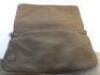 Zadig & Voltaire Brown Soft Leather Clutch Bag with 2 Size Straps & Dust Cover. - 4