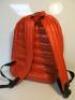 Mueslii New Zealand, Mini Daily Puffer Orange Coloured Rucksack. - 3