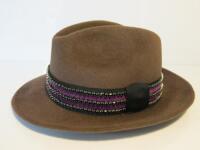 Etro Milano Hat, Size 58.