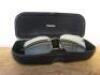 Pair of Prada Sunglasses, SPS50T 57018 in Hard Case. NOTE: missing rubber on arm. - 9