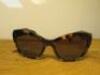 Pair of Prada Tortoise Shell & Blue Sunglasses, SPR02Q in Hard Case. - 3