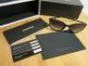 Pair of Chanel Sunglasses in Black, Model 5278 c.501/S6. Comes in Hard Case, with Box, Booklet & Unsigned Certificate Card. - 3