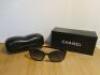 Pair of Chanel Sunglasses in Black, Model 5278 c.501/S6. Comes in Hard Case, with Box, Booklet & Unsigned Certificate Card. - 4