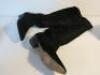 9 x Pairs of Assorted Ladies Fashion Shoes Size 39-41 to Include: 2 x Pairs of Knee High Boots, 2 x Pairs of Slip On Boots & 5 Other to Include Labelled Brands: Jimmy Choo, Chanel, Isabel Marant, Dior, Patrizia Pepe, Aldo & Other. NOTE: conditions of sale - 5