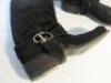 9 x Pairs of Assorted Ladies Fashion Shoes Size 39-41 to Include: 2 x Pairs of Knee High Boots, 2 x Pairs of Slip On Boots & 5 Other to Include Labelled Brands: Jimmy Choo, Chanel, Isabel Marant, Dior, Patrizia Pepe, Aldo & Other. NOTE: conditions of sale - 8