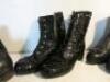 9 x Pairs of Assorted Ladies Fashion Shoes Size 39-41 to Include: 2 x Pairs of Knee High Boots, 2 x Pairs of Slip On Boots & 5 Other to Include Labelled Brands: Jimmy Choo, Chanel, Isabel Marant, Dior, Patrizia Pepe, Aldo & Other. NOTE: conditions of sale - 13