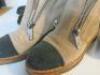 9 x Pairs of Assorted Ladies Fashion Shoes Size 39-41 to Include: 2 x Pairs of Knee High Boots, 2 x Pairs of Slip On Boots & 5 Other to Include Labelled Brands: Jimmy Choo, Chanel, Isabel Marant, Dior, Patrizia Pepe, Aldo & Other. NOTE: conditions of sale - 16