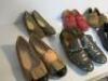 6 x Pairs of Assorted Ladies Fashion Slip on Shoes. Size 38.5-40. - 2