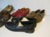 6 x Pairs of Assorted Ladies Fashion Slip on Shoes. Size 38.5-40. - 5