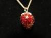 Thomas Sabo Strawberry Pendant Necklace with Silver (925) Chain. - 2